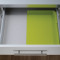 Органайзер для столовых приборов drawerstore™ раздвижной белый-зеленый