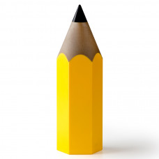 Подставка для карандашей dinsor, желтая